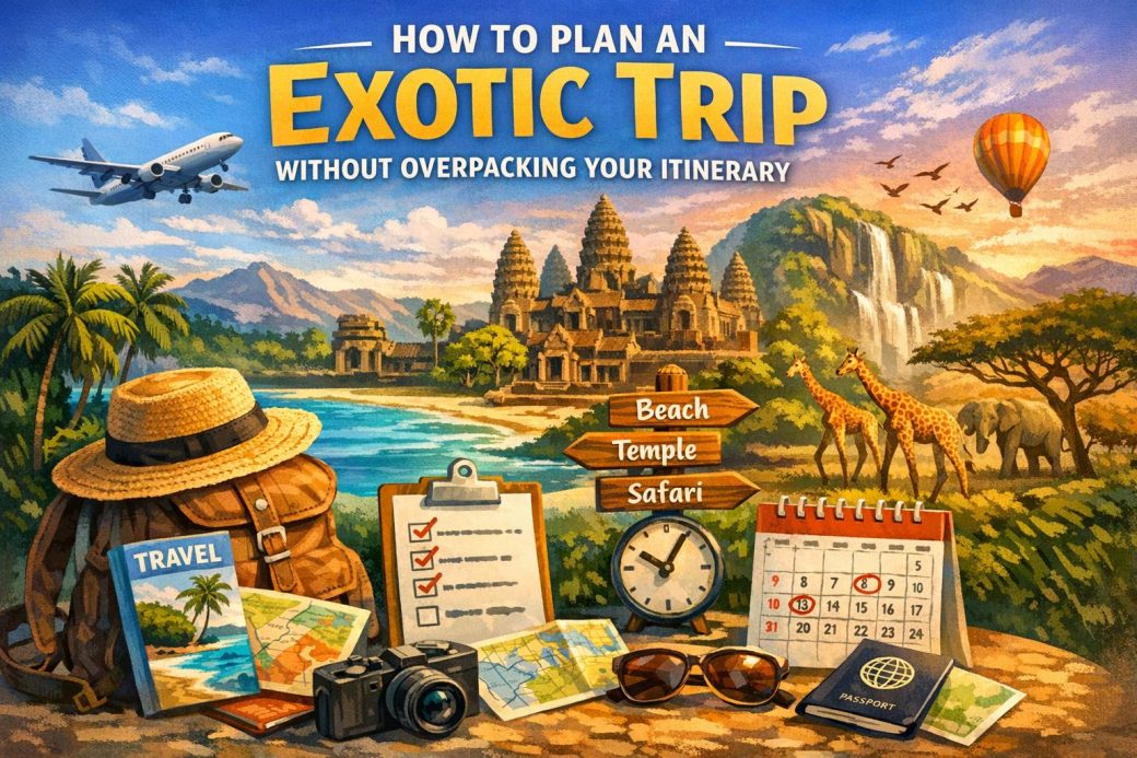 How to Plan an Exotic Trip Without Overpacking Your Itinerary