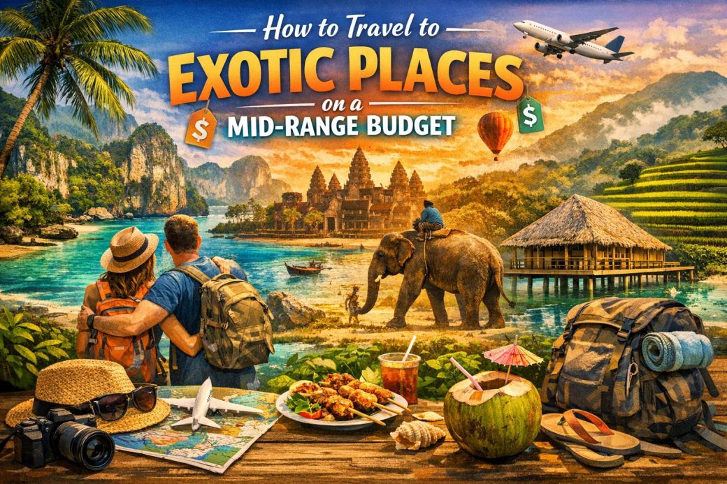 How to Travel to Exotic Places on a Mid-Range Budget